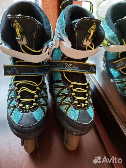 Роликовые коньки, раздвижные K2, 32-37 размер