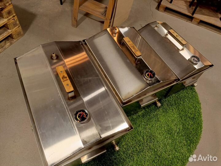 Коптильня из нержавеющей стали