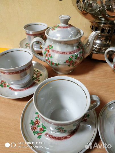 Сервиз кофейный чайный черная смородина Довбыш