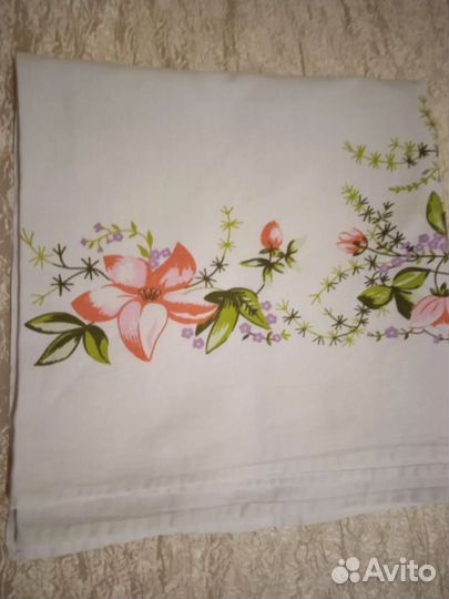 Скатерть лен времён СССР