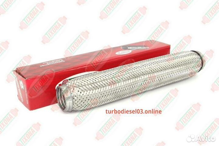 Труба гофрированная (сталь 304 с внутренним металлорукавом) 40/350 P40350 P40350 tixona