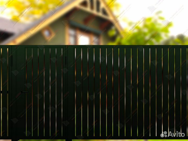 Забор металлический от производителя
