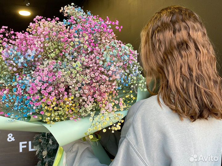 Букеты из гипсофилы Доставка Цветов гипсофила