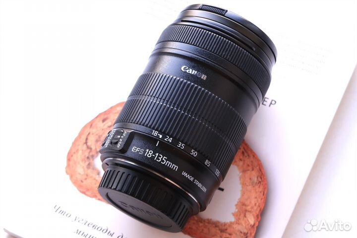 Объектив Canon EF-S 18-135 IS (хор сост) +фильтр