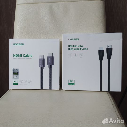 Кабель hdmi 2.1 ugreen 2 метра