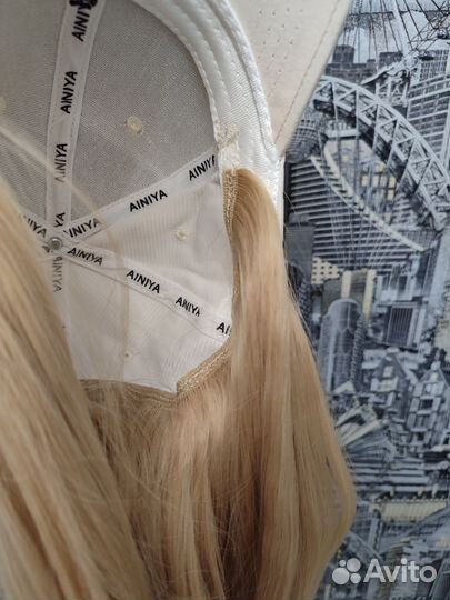 Женская кепка парик