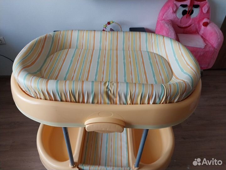 Детский пеленальный столик с ванночкой Brevi Acgua