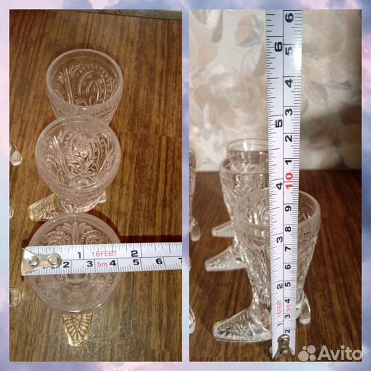 Рюмки хрустальные СССР