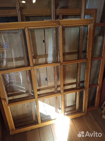 Деревянные оконные рамы