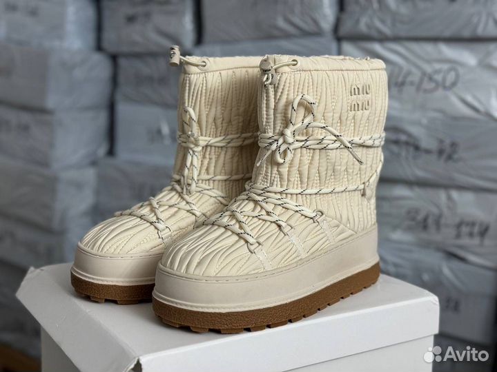 В наличии Луноходы MIU MIU Moon Boot type