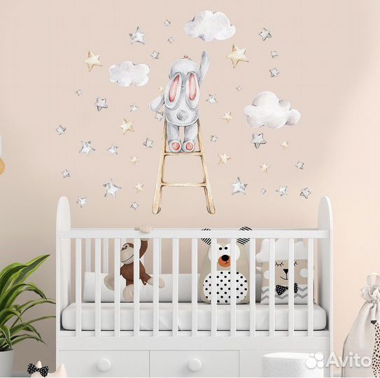 Наклейки интерьерные