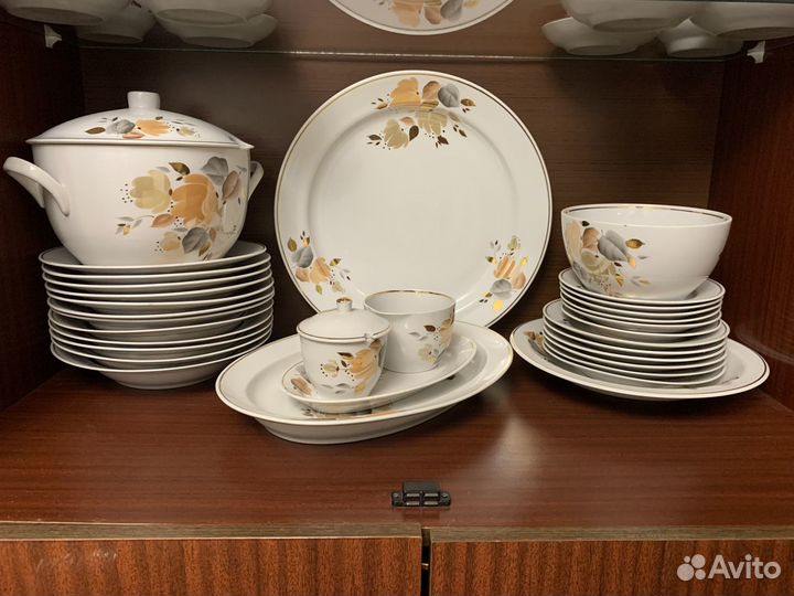 Сервиз фарфоровый суповой СССР