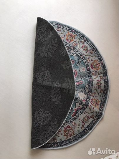 Классный винтажный круглый ковер новый