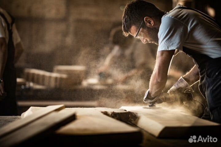 Работа плотником