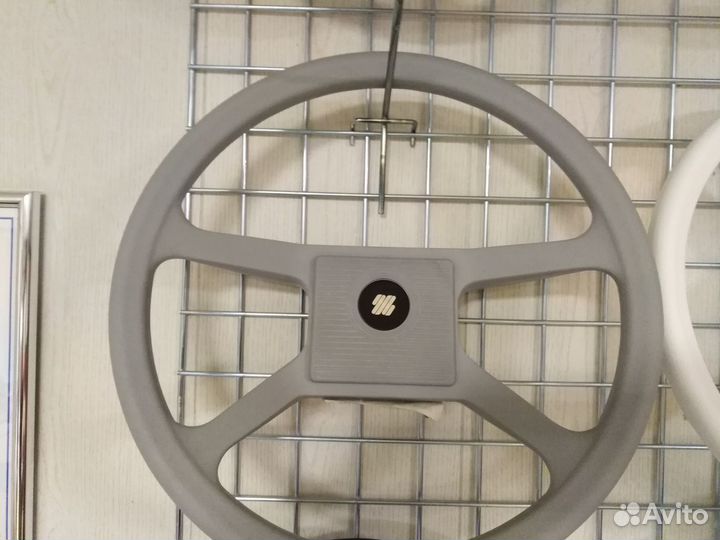 Руль серый черный Италия Ultraflex