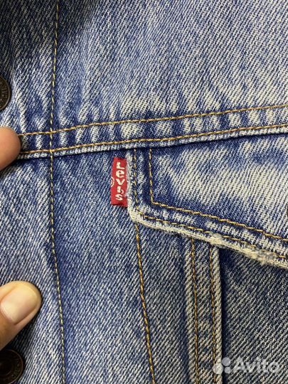 Джинсовая куртка мужская levis