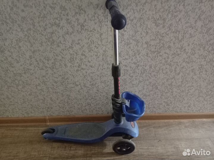 Самокат детский трехколесный бу