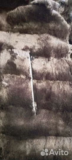 Шуба мутоновая с капюшоном 42 44