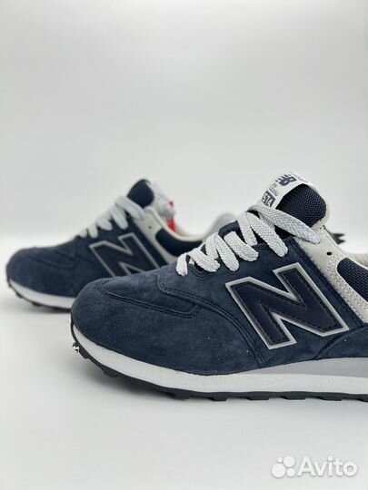 Кроссовки new balance 574 синие