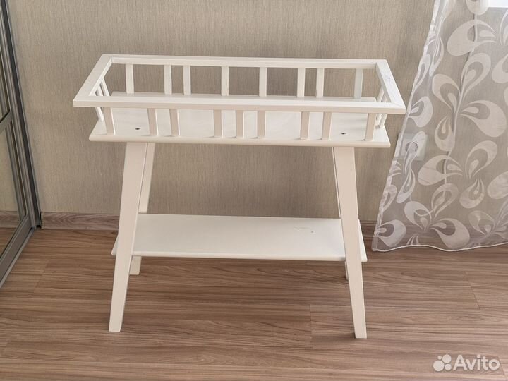 Пьедестал для цветов IKEA белый