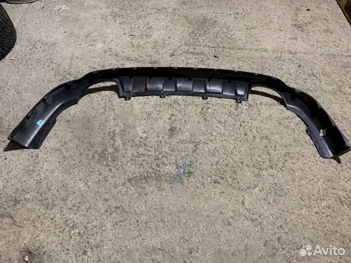 Юбка бампера задняя Hyundai Santa Fe 2006-2012