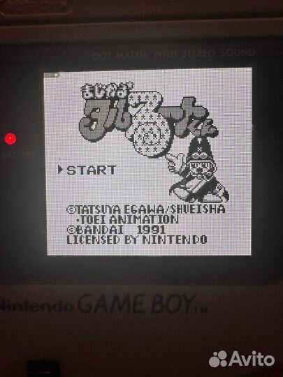 Игра Маgiсаl Таruruutо-kun для Game Boy оригинал