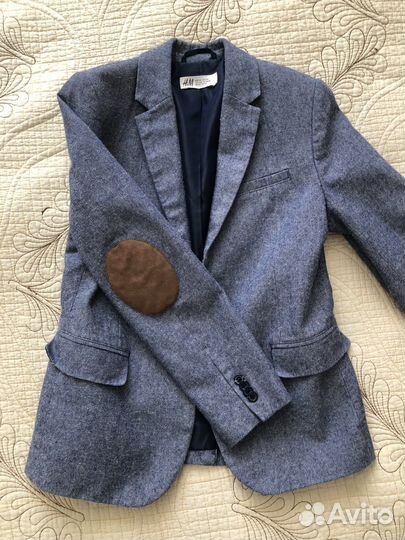 Пиджак для мальчика 140