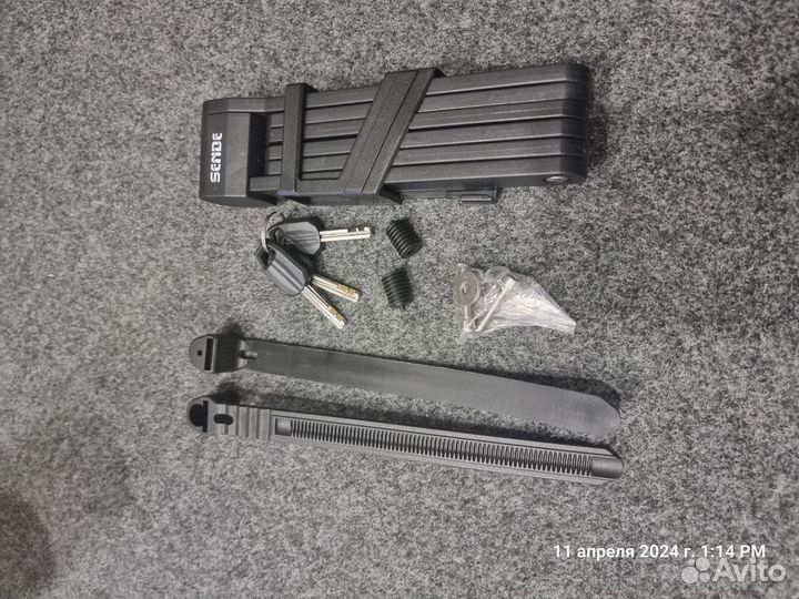 Велозамок сегментный складной