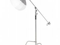 SmallRig 4344 RA-C330 C Light Stand with Boom Arm