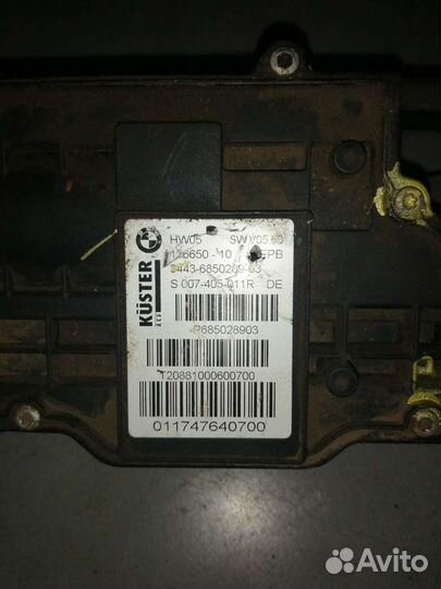 Блок ручника BMW E70-E71 2008-2013год