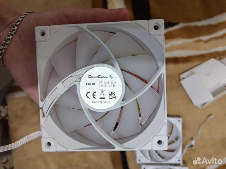 Корпусные вентеляторы Deepcool