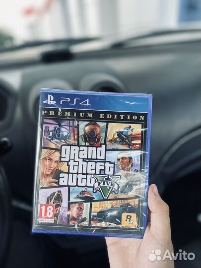Gta 5 ps4 premium edition новые диски