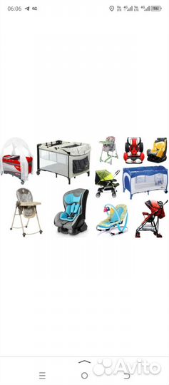 Детские коляски. Кроватки. Манежы