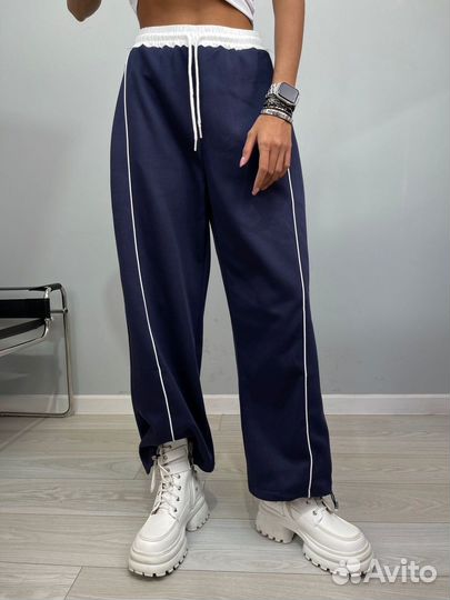 Спортивные штаны свободного кроя