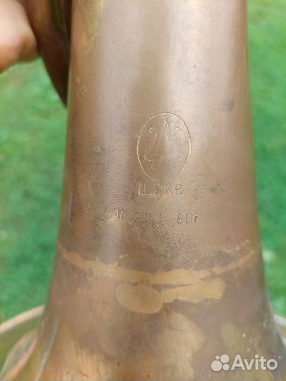 Валторна с мундштуком духовые инструменты