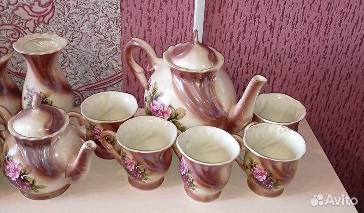 Чайно-кофейный сервиз 17 предметов