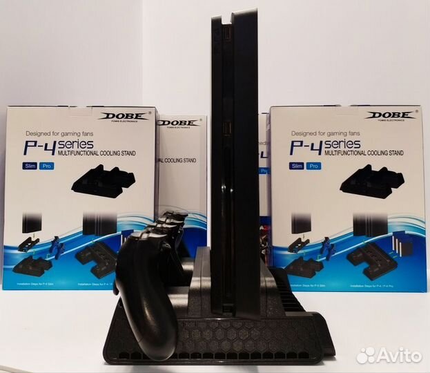 Зарядная станция PS4 Slim с охлаждением