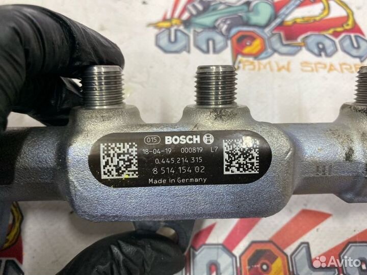 Рампа топливная Bmw G30 седан B47D20A 27.04.2018