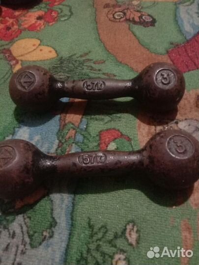 Гантели 3 кг