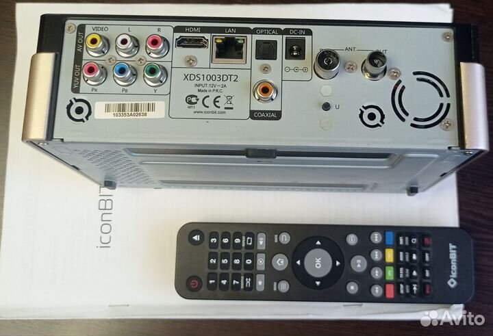 Мультимедийный HD-проигрыватель iconBIT XDS1003DT2