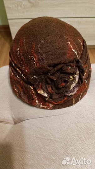 Шапка женская из войлока