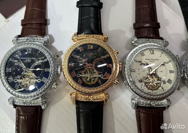 Часы patek philippe geneve мужские LUX