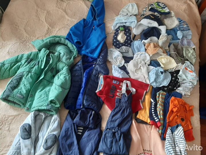 Пакет вещей для мальчика 2 года