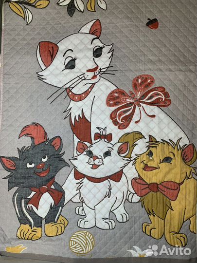 Пляжное стеганное полотенце/покрывало