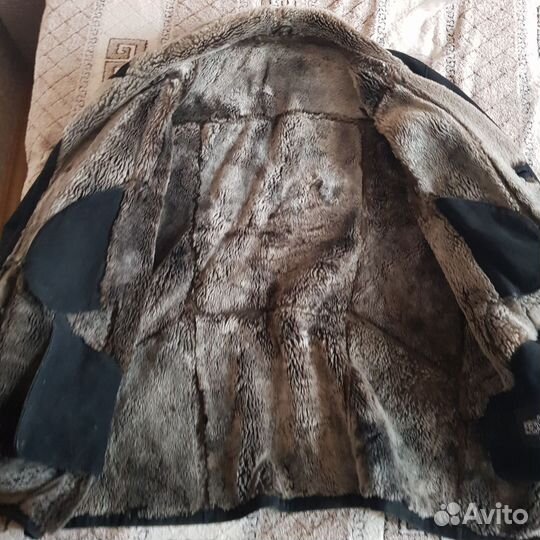 Дубленка натуральная мужская XXL