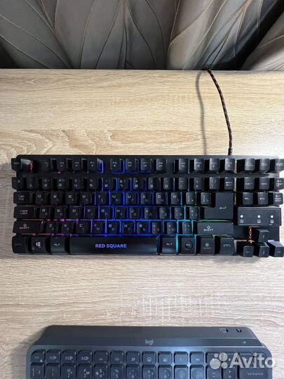 Red square tesla tkl rgb
