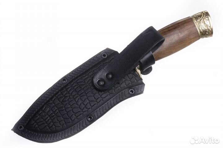 Нож туристический Кизляр Глухарь латунь 05008