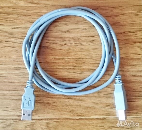 Кабель для принтера USB 2.0-A - USB-B (1,7 м)