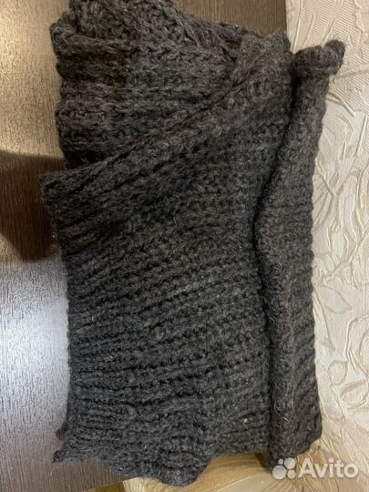 Шарф женский зимний бу