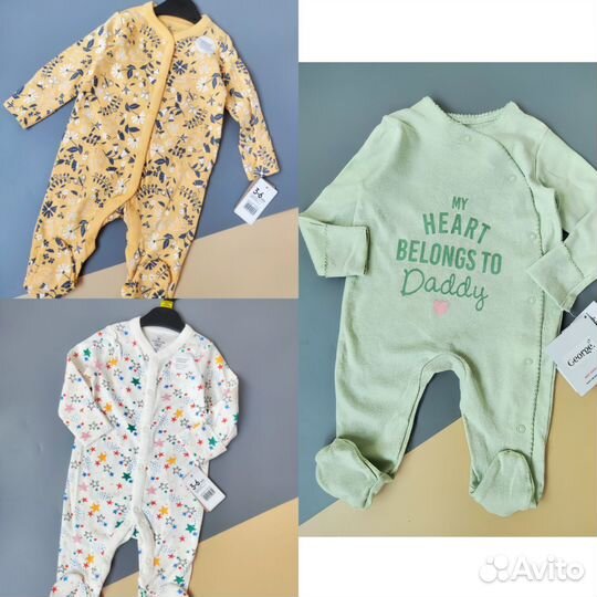 Новые слипы на девочку 68 Mothercare